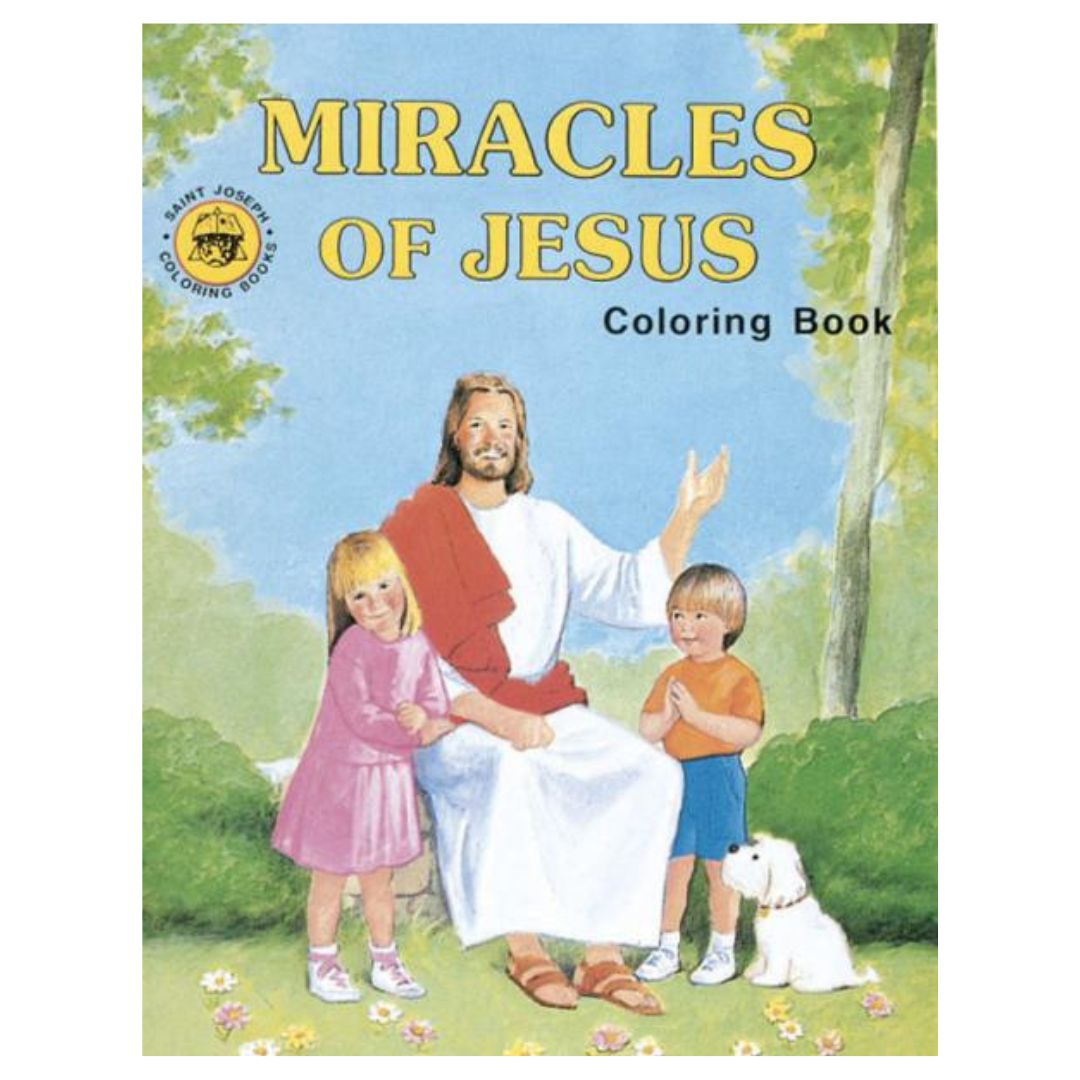 Coloring Book Miracles of Jesus