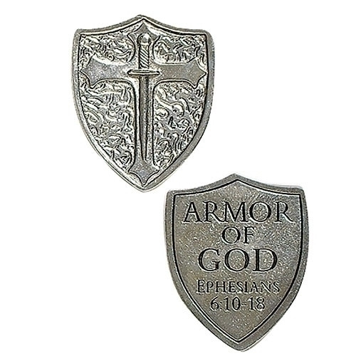 Armor of God Shield Pocket Token